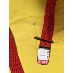 BELT - RED - BUCKLE adjusting fastening  (2-6yr appr ) - last one
