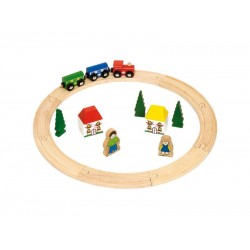 Toys - Wooden -  TRAIN SET -  My First Train Set -  3 yr plus 