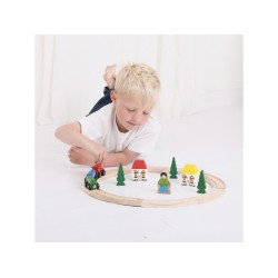 Toys - Wooden -  TRAIN SET -  My First Train Set -  3 yr plus 