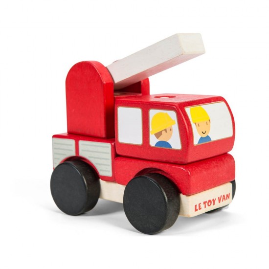Toys - Wooden - VEHICLES - Le Toy Van - Fire Engine Stacker  