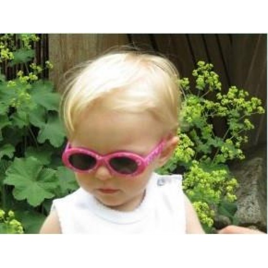 Sun and Swim - Sunglasses - Lollipop UV 400 Floral Flowers  Print Rubber Sunglasses - 6 - 24m  