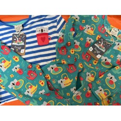 Top - ANIMALS - Frugi - Tori - Koala - Tea time pot