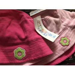 Sun and Swim - Hat - PLAIN - PINK - Basic - REVERSIBLE - magenta or light pink - clearance