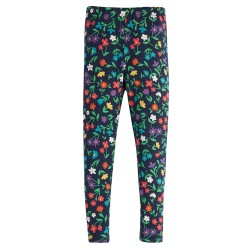 Leggings - Flowers - FRUGI - LIBBY - Garden Wild Indigo Flowers