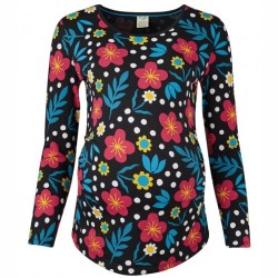 ADULT - TOP - FRUGI - Rachel - bold floral - Ladies UK 8, 10, 12, 14, 16, 18 - sale  