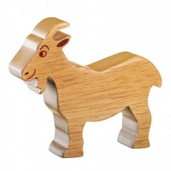 Toys - Wooden - FARM animals - Lanka Kade - Natural Wood - GOAT