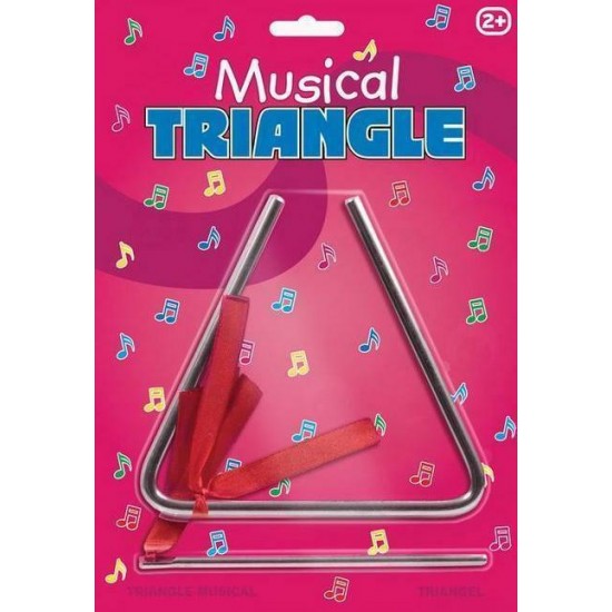 Toys - Musical - Metal TRIANGLE Percussion Musical Instrument - approx 15cm - last one