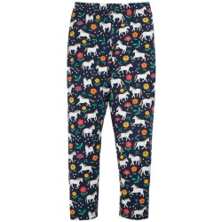 Leggings - Animals - HORSES - FRUGI - LIBBY - NAVY - Wild HORSES