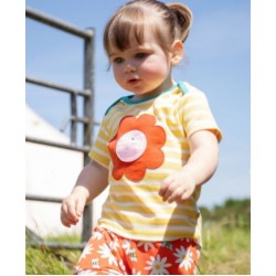 Top - FRUGI - BOBSTER - Bee - Yellow peek a boo -  flash no return offer
