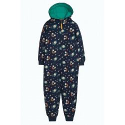 Snuggle suit - Frugi - Big Kids - Look at Stars and Planets