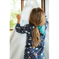 Snuggle suit - RAINNOW - Space - BIG KIDS - Frugi - Look at Stars and Planets - last size 18-24m 