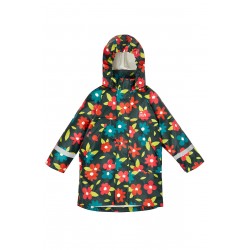 Outerwear - COAT - Frugi - Puddle Buster and Rain or shine - Rainy days - Autumn Bloom Flowers