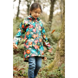 Outerwear - COAT - Frugi - Puddle Buster and Rain or shine - Rainy days - Autumn Bloom Flowers