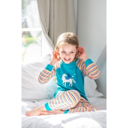 Pyjamas - HORSES - Frugi - Kernow - PEGASUS - Glow in the dark 