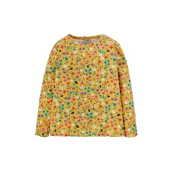 Top - FLOWERS - Frugi - Bryher - Yellow Wild 