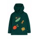 Top - Frugi - Campfire Hooded Top - Green Bugs