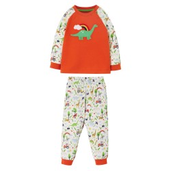 Pyjamas - DINOSAURS - Frugi - Jamie - Orange