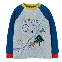 Top - Frugi - Elias - The National Trust - Raglan Explorer