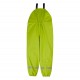 Puddle Trousers - Frugi - GREEN FROG - with straps and cuffs - The National Trust Edition 