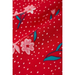 ADULT - Dress - FRUGI - Amalie - Red Flower - ladies UK 10, 12, 14, 16 ,18 - one of each size in sale