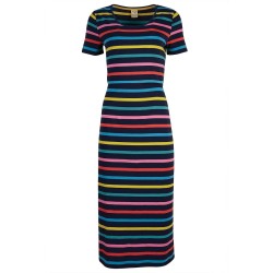 ADULT - Dress - STRIPE - FRUGI - Melanie - Midi long - clearance sale