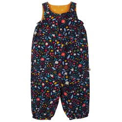 Trousers - Dungarees - Frugi - Reversible - Cord - Willow Gold