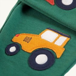 Trousers - Crawlers - VEHICLES - Frugi - TRACTORS - green