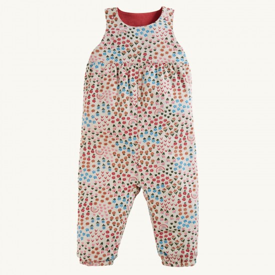 Trousers - Dungarees - Frugi - CORDS - Reversible - Prim - soft cord  Rosehip Floral Fun -  flash no return offer