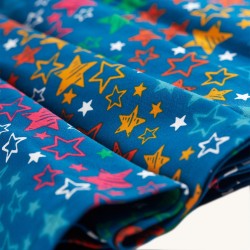 Dress - SKATER - Rainbow - Long sleeves - Frugi - STARS - last two sizes 