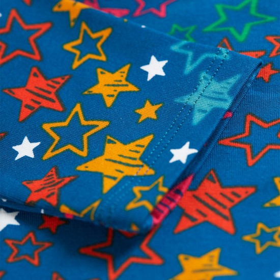 Dress - SKATER - Long sleeves - Frugi - RAINBOW STARS