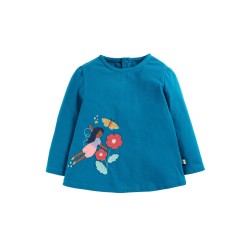 Top - FAIRY - Frugi - Cece - Loch Blue 
