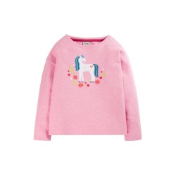 Top - HORSES- FRUGI - Bethany - pink
