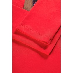 Top - BIRDS - Frugi - Anna - True Red Robin - 2-3  last size