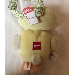 Toys - RATTLE - DUCK - Sensory - FLICK FLACK - with chime - from 0m