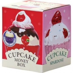 Toys - Pocket Toys - Cupcake Money Box - designs vary - approx 11 cm 
