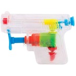 Toys - Pocket - Mini Squirty Water Toy Pistol Gun  - colour vary - 1 randomly chosen