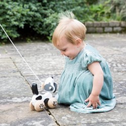 Toys - Wooden - Baby - Pull Along - DOG - from 1 yr plus