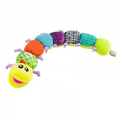 Toys - MUSICAL - INCHWORM - Sensory Toy with Colours, Patterns and Sounds - suitable from 0- 6 Months - last 2 in sale