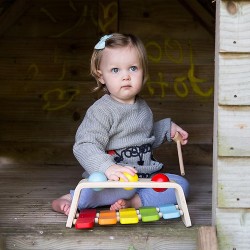 Toys - Wooden - BENCH - 2 in 1 Pound and Tap Bench - 12m plus 