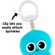 Toys - Baby - Sensory -Mini Clip - Go Sprinkles The Jellyfish - sensory with teething ring - 0-6m
