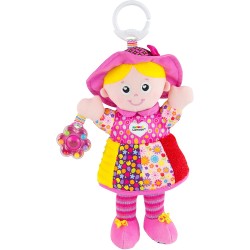 Toys - Rattle - DOLL - Clip On -  My Friend Emily -  suitable from birth