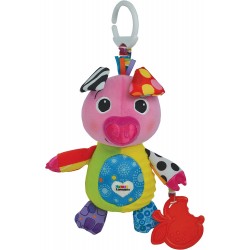 Toys - Baby - Sensory - CLIP ON - PIG -  Olly Oinker - Suitable  from birth