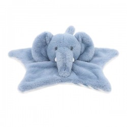 Toys - Baby - Comforter Blanket - ELEPHANT Ezra - BLUE
