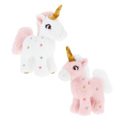 Toys - Soft Toys - Fantasy - Unicorn - with stars - standing 16cm
