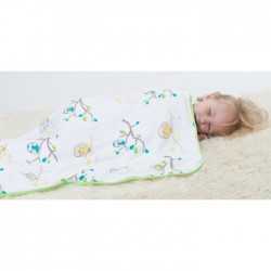 Muslins and Blankets - Blanket - Bamboo - OWL - Ollie the Owl - UNISEX - last one