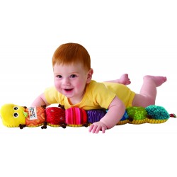 Toys - MUSICAL - INCHWORM - Sensory Toy with Colours, Patterns and Sounds - suitable from 0- 6 Months - last 2 in sale
