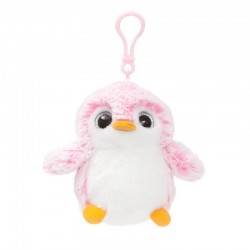 Toys - Soft Toys - PENGUIN - Key ring - Pom Pom - Pink Penguin  - last one