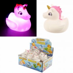 Toys - Bath Toys - UNICORN DUCK -  Flashing Light up 