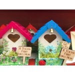 Gift - TOOTH FAIRY HOUSES - red - last one
