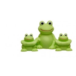 Toys - Bath Toys - SQUIRTERS - FROGS - Green FROGS - 3 pc set